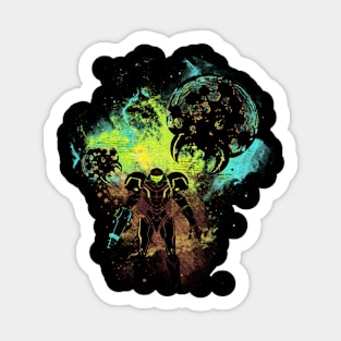 Mecha robot Samus Sticker